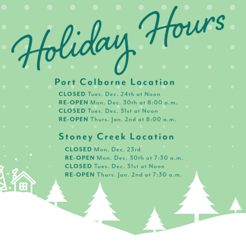 Holiday Hours 2024