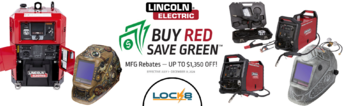 Lincoln Electric Buy Red Save Green Promo