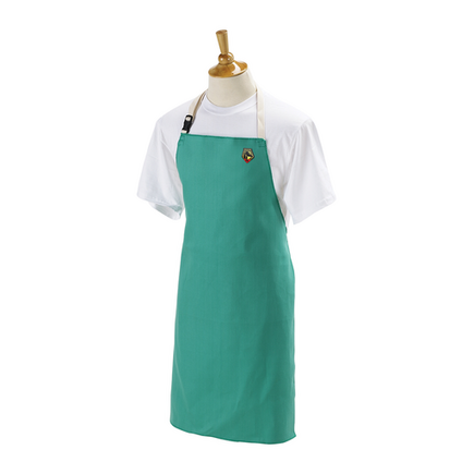 9 OZ FLAME RESISTANT COTTON 36 INCH BIB APRON, 36"
