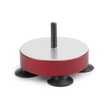 Magnetic Base with Suction Cups and Straight Pin