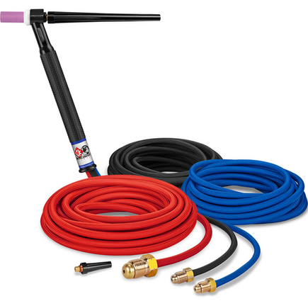 CK20 Water Cooled 250 amp Torch Package Rigid Head 25 foot Super-Flex 