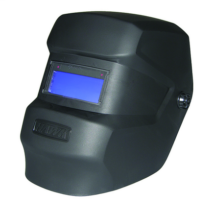 ArcOne Hawk / Black- 0300 Welding Helmet 2 x 4 Single Shade 10