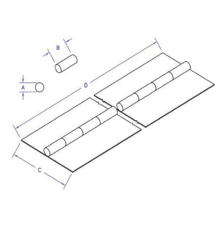 1G9-RD Katbak Ceramic Weld Backing Round 3/8 Diameter x 1
