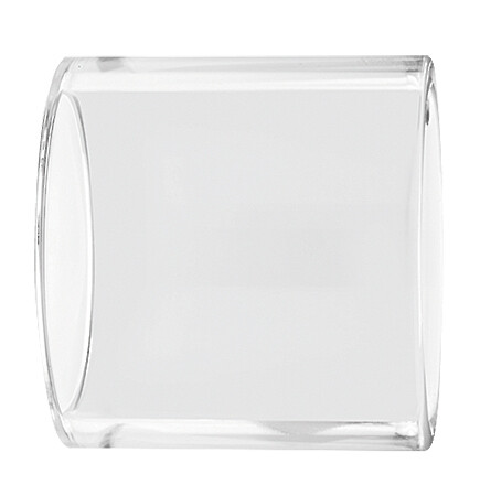 2 Series Gas Lens Pyrex Clear Nozzle Cup No 8 (1/2) Large Diameter Gas Saver