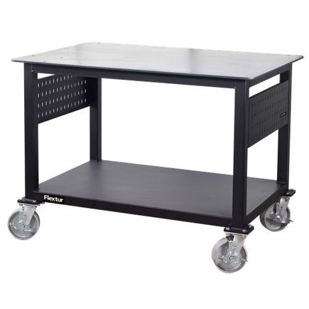 Flextur Workbench 32" x 48" x 35" High 2000 lb capacity on Wheels