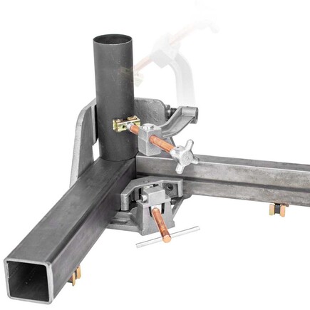 Stronghand 3 axis Fixture Welders Clamp 3-3/4" tube or pipe