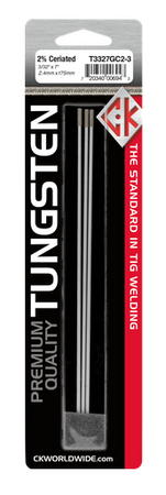 Tungsten 2% Ceriated 1/16" x 7" 3 Pack