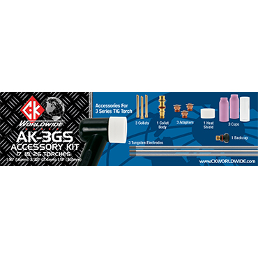 AK-3GS Gas Saver Accessory Kit For 3 Series Torches 1/16", 3/32", 1/8"