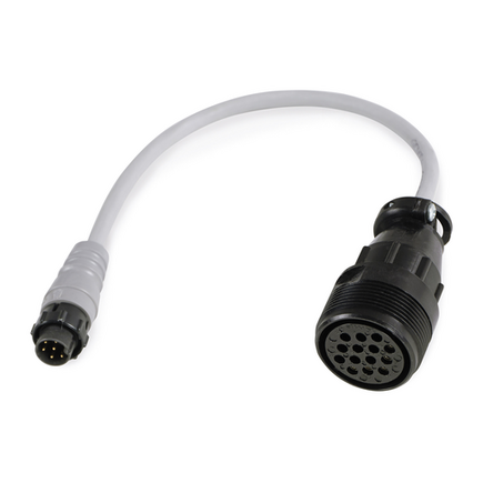 Miller 300507 Adapter Cord 1 ft, 6 Pin Machine 14 Pin Control