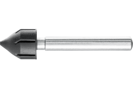 Pferd Abrasive Policap Holder G Shape Cylinder with Pointed Cone 1/2 x 11/16 x 1/4 Shank