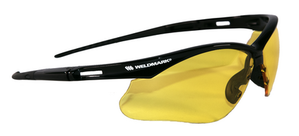 Weldmark  Amber Safety Glasses Jackson V30