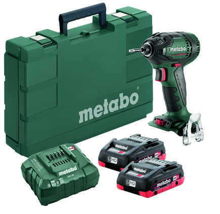 Metabo Cordless Hex Impact Driver KIT 1/4