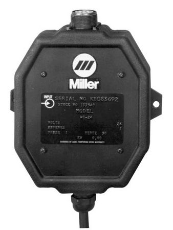 Miller WC-24 30A Spool Gun Control 10 Pin to 14 Pin at power source.