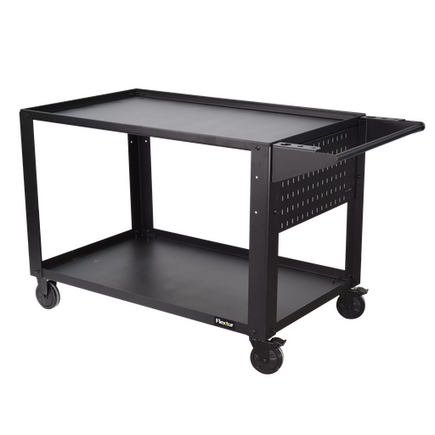 Flextur 48″ x 30″ Utility Cart with Gridlok Panel