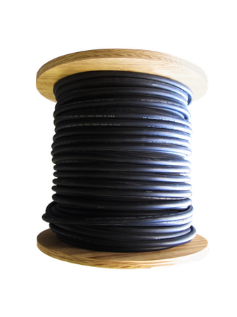 Welding Cable EPDM 2/0 BLACK sold by the foot