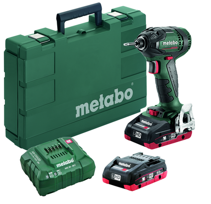 Metabo Cordless Hex Impact Driver KIT 1/4