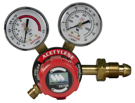 WELDMARK® G250 Acetylene Regulator G250-15-510 Medium Duty