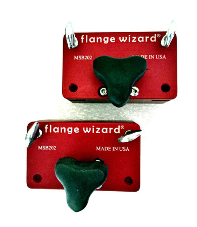 Flange Wizard Accessory Magnetic Blocks OFF/ON Set of Two