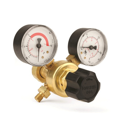 ACETYLENE Regulator CGA-520 Light Duty B Tank Size 2