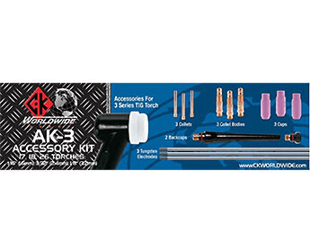 AK-3 Accessory Kit For 3 Series Torches 1/16", 3/32", 1/8"