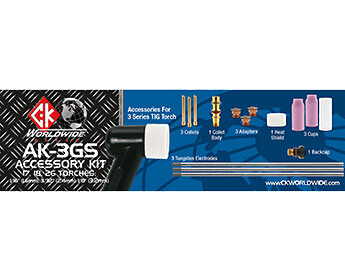 AK-3GS Gas Saver Accessory Kit For 3 Series Torches 1/16", 3/32", 1/8"