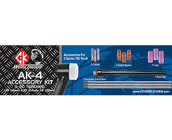 AK-4 Accessory Kit for 2 Series Torches 1/16", 3/32", 1/8"