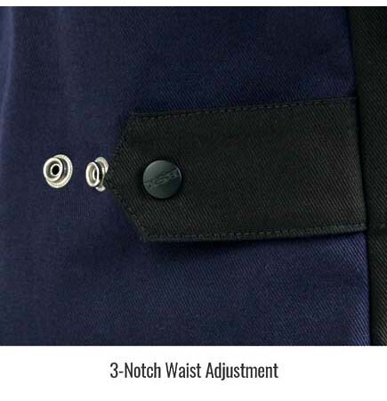 AngelFire® Women's FR Cotton Welding Jacket, Navy & Black Xtra Small