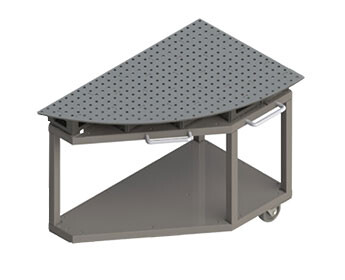 APT Modular Side Cart fits Left Front or Right Rear on COBOT-10iA and COBOT-10iA/L
