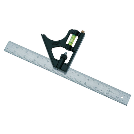 Stanley 12" Combination Square with built in Scriber Stanley 12" Combination Square with built in Scriber