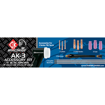 AK-3 Accessory Kit For 3 Series Torches 1/16", 3/32", 1/8"