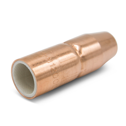 Miller AccuLock Nozzle 1/2" x Flush Contact Tip Copper 