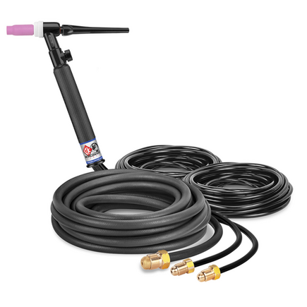 CK18 Series Water Cooled Torch w/Valve 25' Rubber  