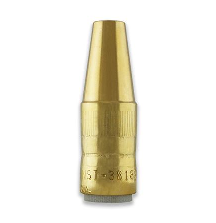 Bernard Centerfire™ Slim Tapered Small Nozzle 3/8" x 1/8" Tip Recess Brass (Must use Tapered Tips TT- Series)