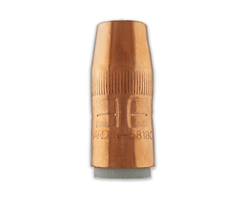 Bernard® Nozzle Center Fire 5/8 x 1/ 8 Recess Copper