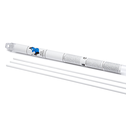 Brazing rod Low Fume flux coated 3/32" x 36" x 1#