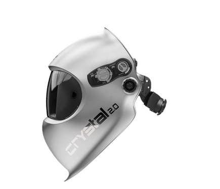 Optrel Crystal 2.0 Welding Helmet Autopilot 4-12 (Silver)