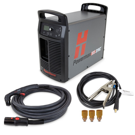 Powermax 105 SYNC system with 75 degree handheld torch