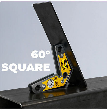 Corner Magnets Twin Pack 90d 60d 3-1/4 x 3-3/4 x 5/8 30lb force