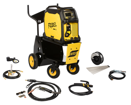 ESAB Rebel 235ic Multi-Process Welder with Cart