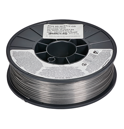 Weldmark® Carbon Steel Self Shielded Tubular MIG Wire 71T-GS .035 x 10#