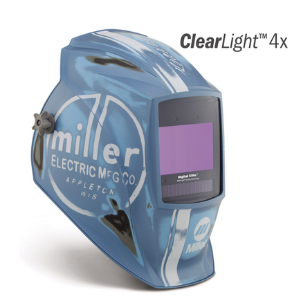 Miller Welding Helmet Digital Elite™CL4x Vintage Roadster (QR) Clearlight