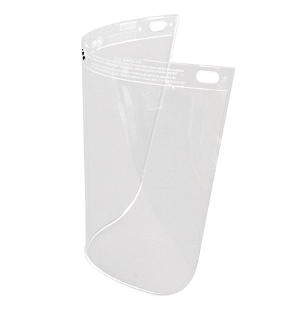 Fibre-Metal® Faceshield Clear 8" X 16 1/2" X .06"