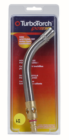 Turbo Torch Tip Air Acetylene Size A32 Swirl with Quick Connect