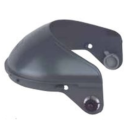 Fibre-Metal® 4 inch crown protector with Quick-Lok® Mounting Cups