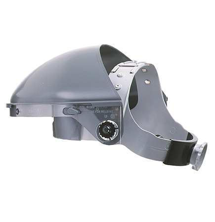 Fibre-Metal® 7 inch crown protector with 3C Headgear