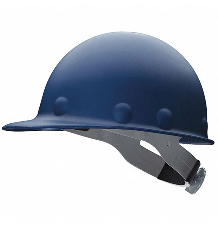 Fibre-Metal Roughneck Hard Hat Ratchet Blue