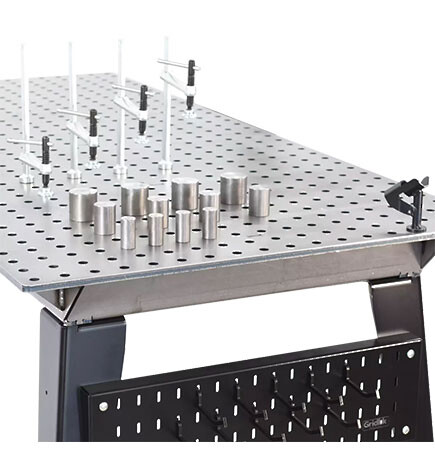 Flextur Stationary Welding Table 36" x 72" with Fixture Kit
