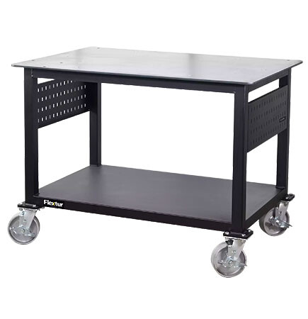Flextur Workbench 32" x 48" x 35" High 2000 lb capacity on Wheels