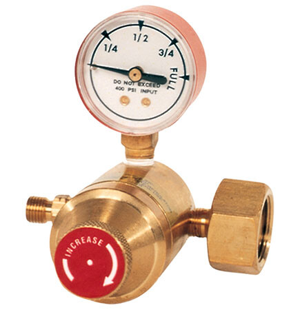 GOSS Acetylene Regulator for MC Tanks CGA-200 A fitting