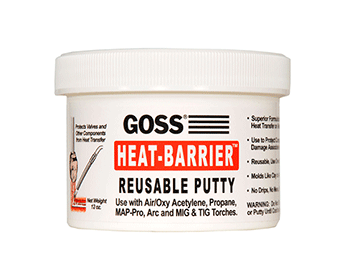 Goss Heat-Barrier™ Re-useable Heat Putty 12oz